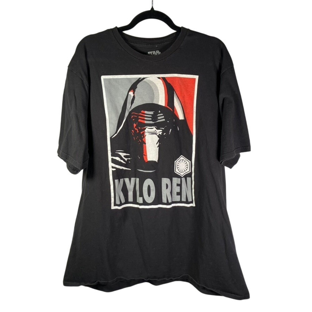 Star Wars Kylo‎ Ren T-Shirt Black XLT Mens VAAFIHSUN Graphic Tee